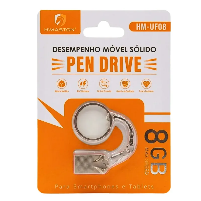 Pendrive Hmaston 8gb USB 2.0