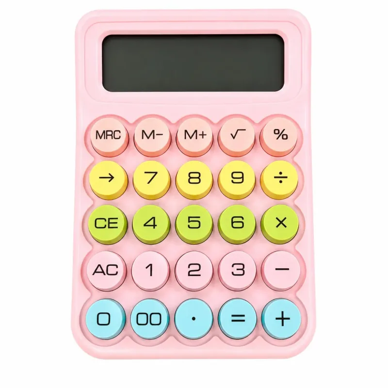 Calculadora Colorida 12 Dígitos AK-J018 PC03