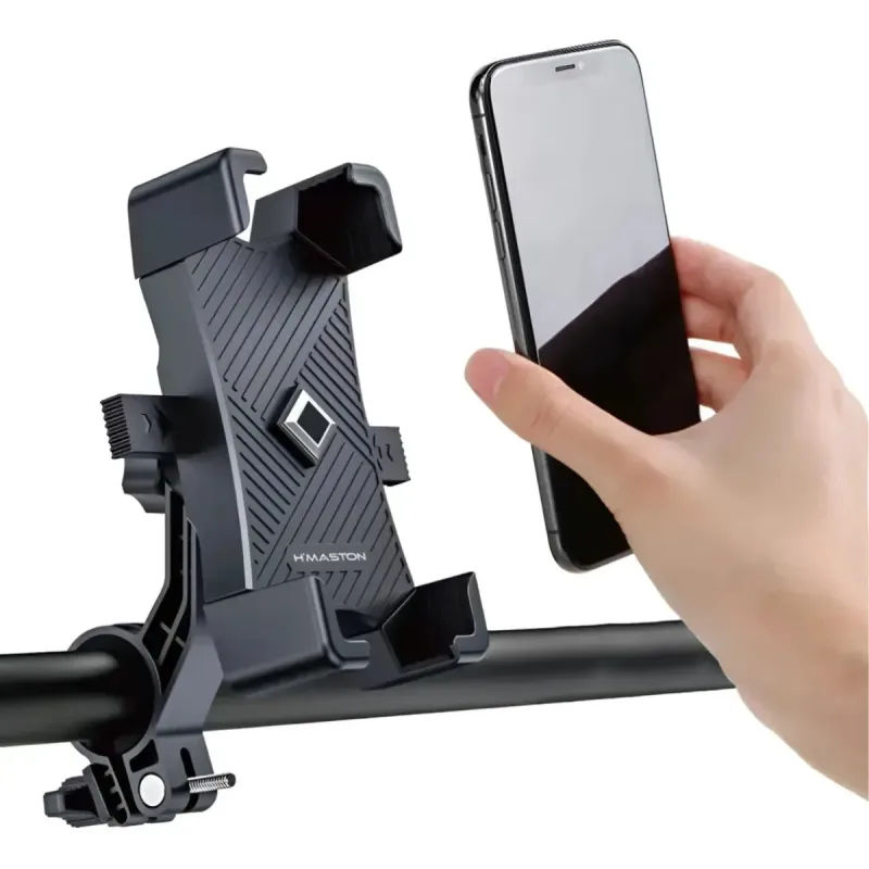 Suporte para Celular Pressão para Moto e Bike Universal