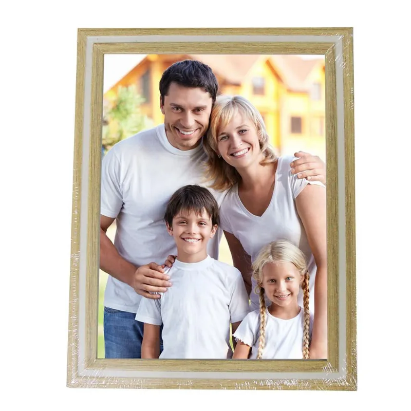 Porta Retrato 13x18cm com Design Versátil e Vidro Protetor