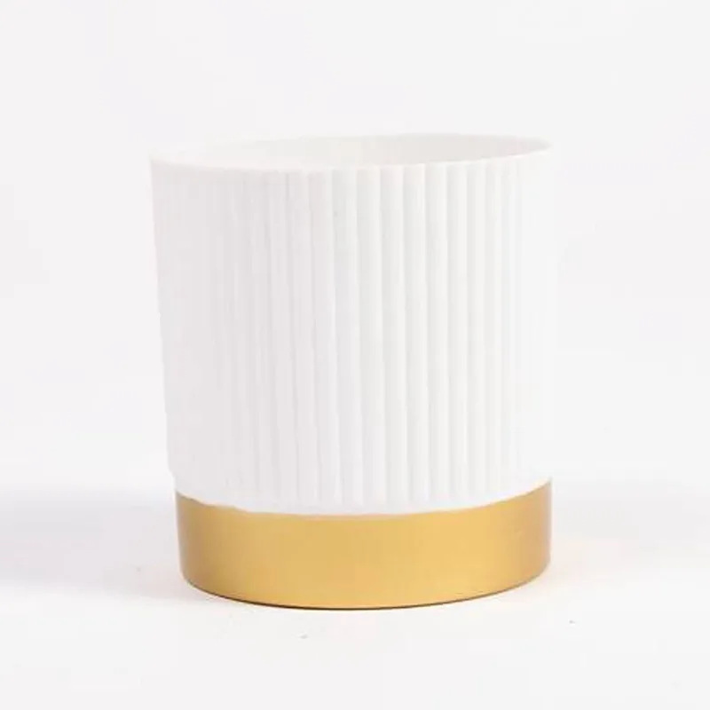 Vaso Resistente Com Design Elegante E Moderno 10,5x10,5cm