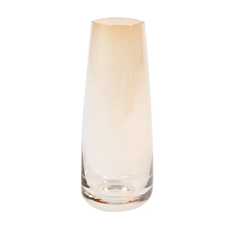 Vaso Vidro Com Design Minimalista E Sofisticado 15x6cm