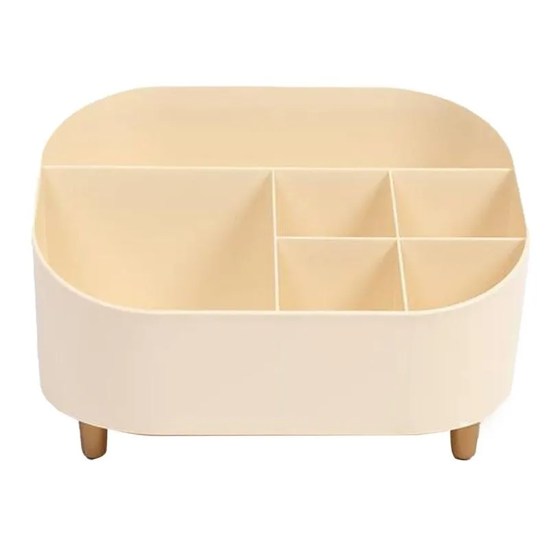 Caixa Organizadora Maquiagem Com 6 divisórias 14x22cm