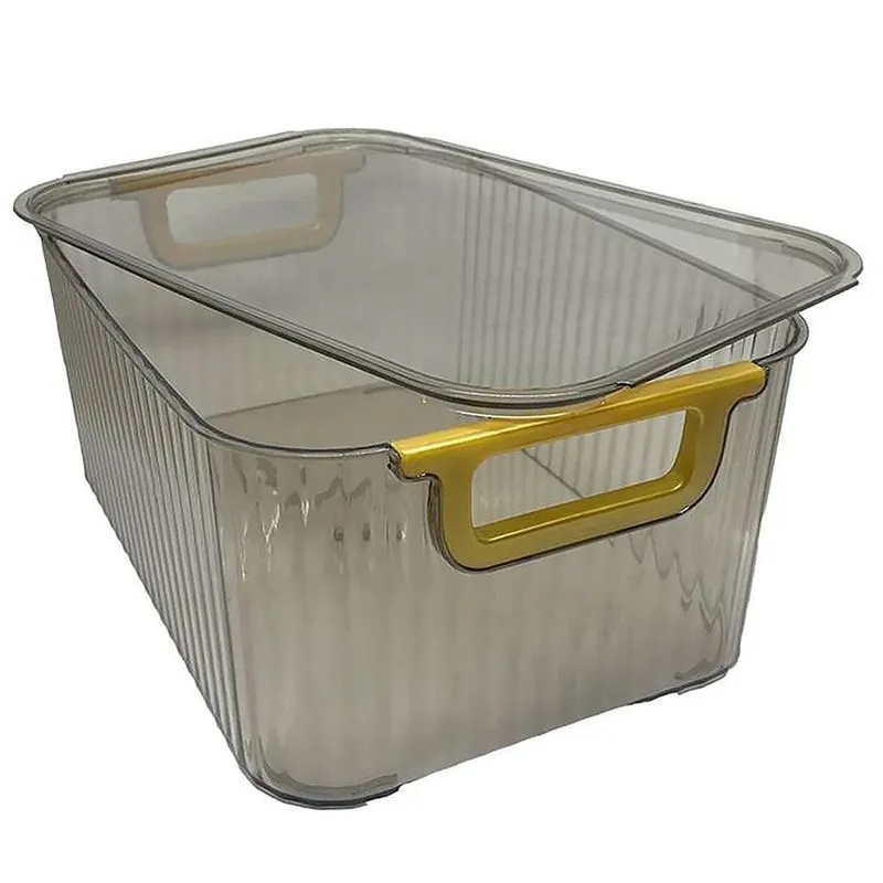 Caixa Organizadora com Tampa E Alças Modern Stripes 10x25cm