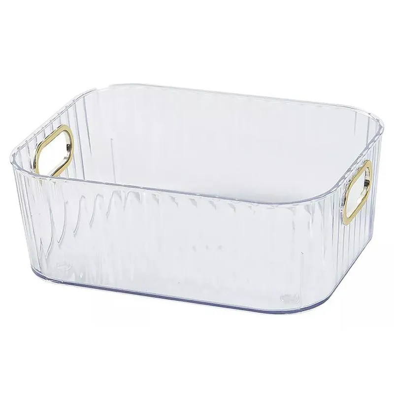 Caixa Organizadora Resistente E Durável Com Alças 8x24cm