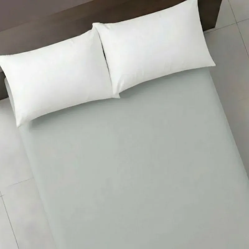 Lencol Avulso de Malha Casal Cinza Frio