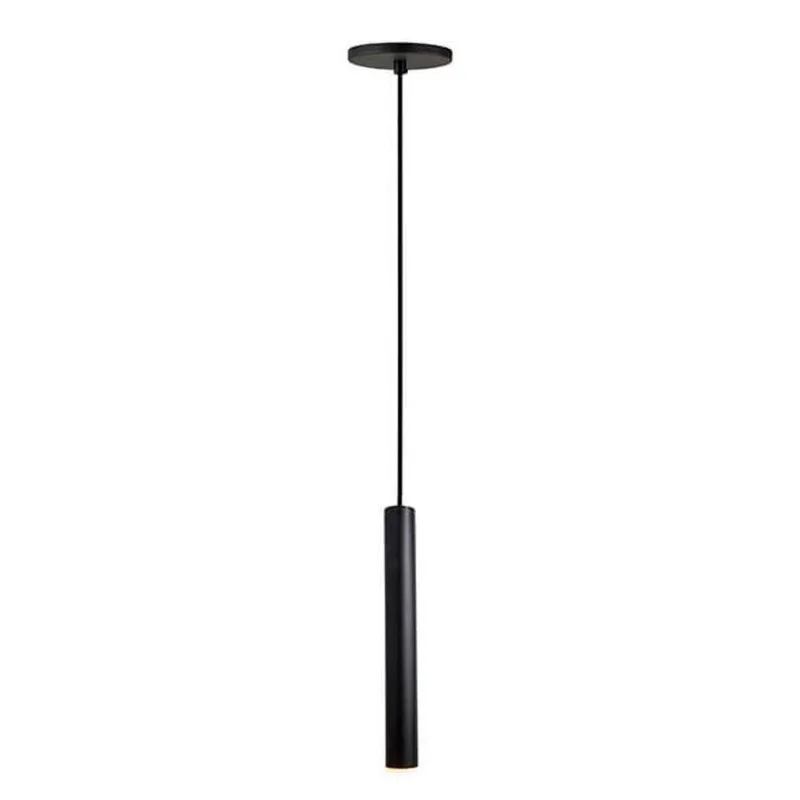 Pendente Tubo Palito 30cm - Preto
