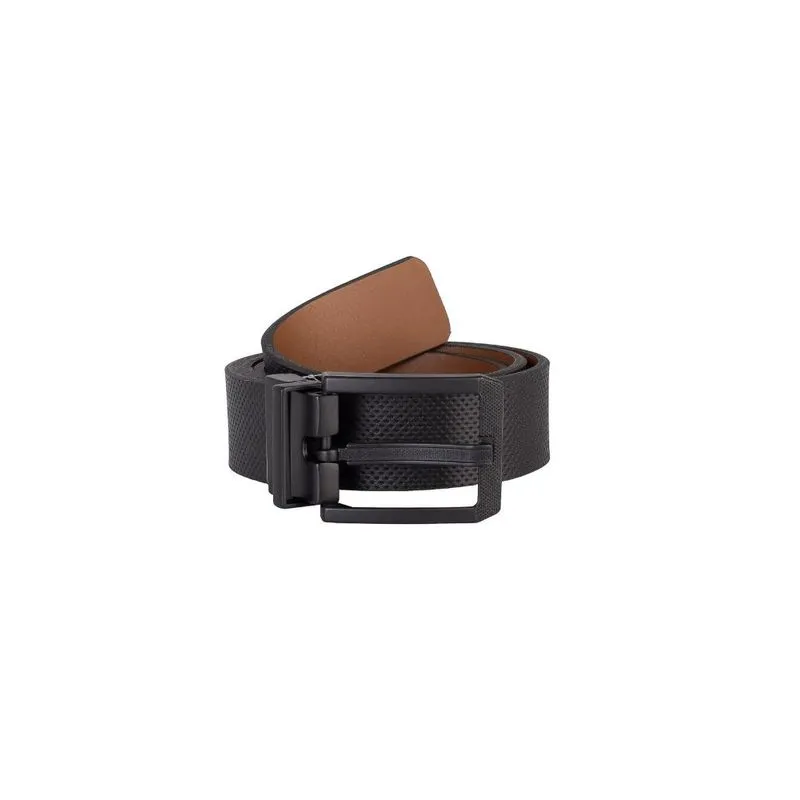 Cinto masculino reversível em couro Max