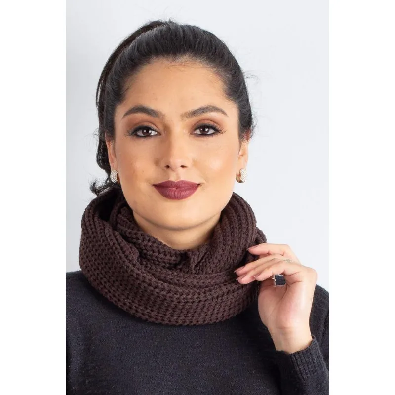 Gola feminina de malha ponto pérola 60017