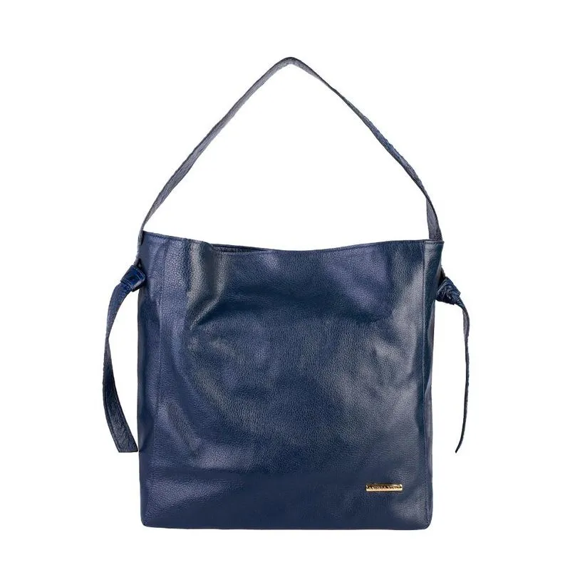Bolsa sacola de ombro em couro croco Mara