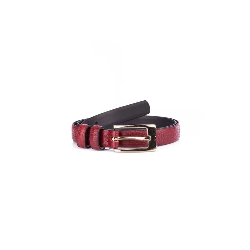 Cinto feminino de couro Ellen