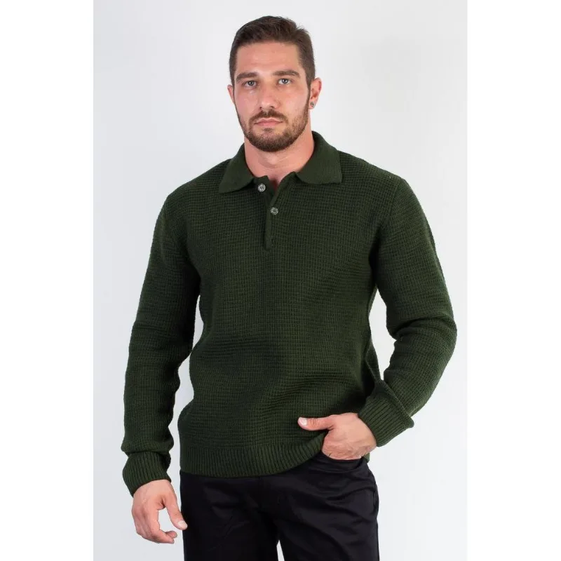 Blusão masculino de malha masculino 50007