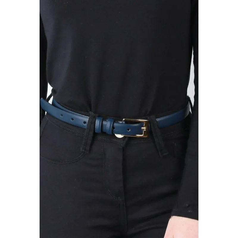 Cinto feminino de couro Ellen