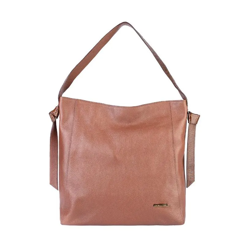 Bolsa sacola de ombro em couro croco Mara