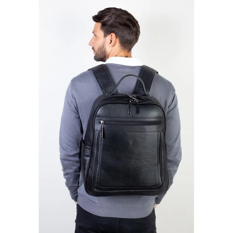Mochila masculina de couro floater Daniel Preto