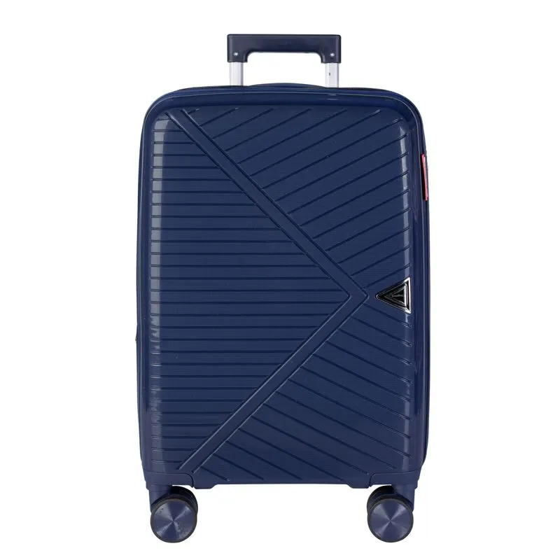 Mala de bordo viagem 20" polipropileno Detroit Azul Marinho