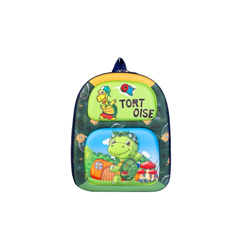 Mochila baby alto relevo 12" 55872 Verde