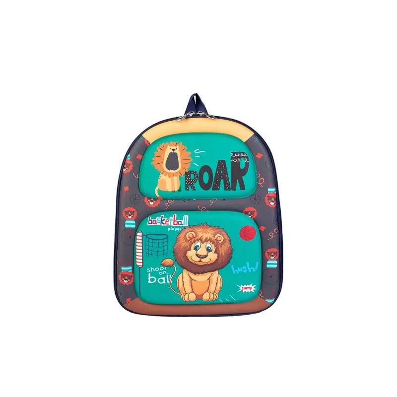 Mochila baby alto relevo 12" 55872 Leão