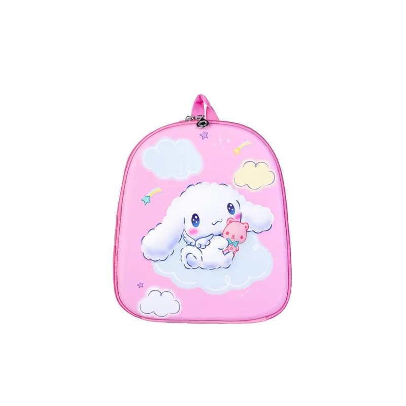 Mochila baby alto relevo 12" 55872 Rosa