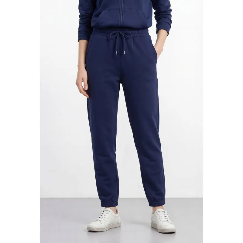 Calça feminina moletom peluciado 61375 P / Azul Marinho