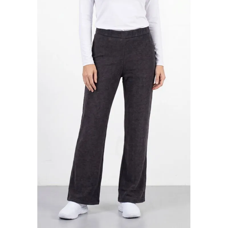 Calça flare feminina de malha 61180 P / Preto