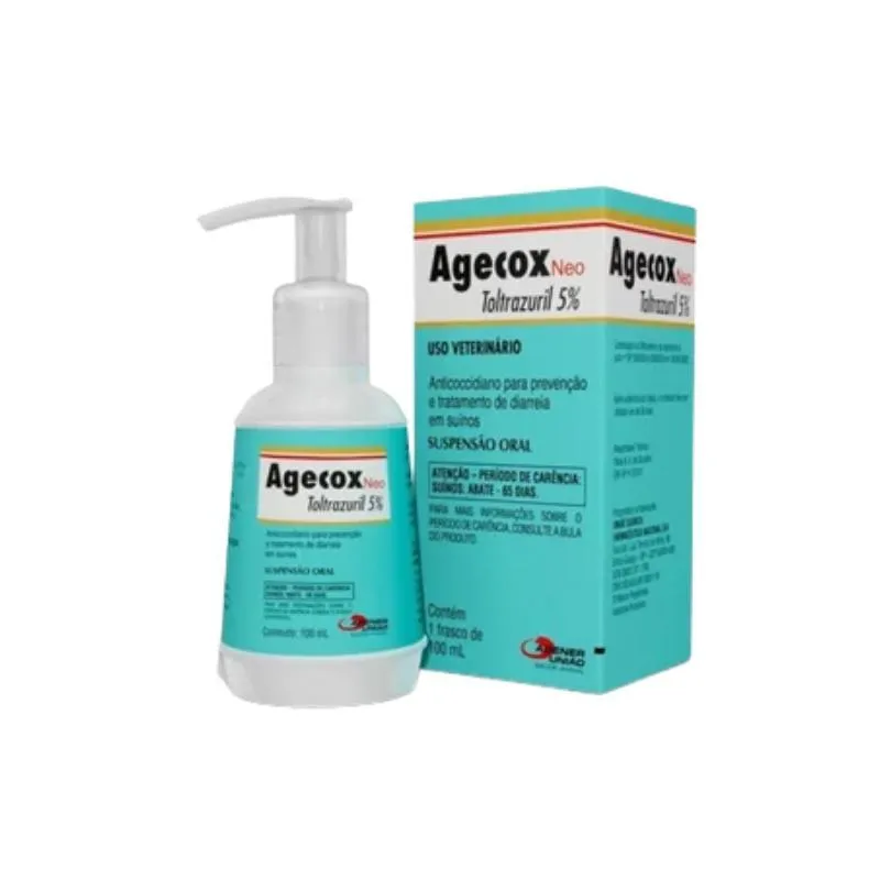 Agecox Neo Pig Doser 100ml Toltrazuril 5 Agener Uniao 02 Un