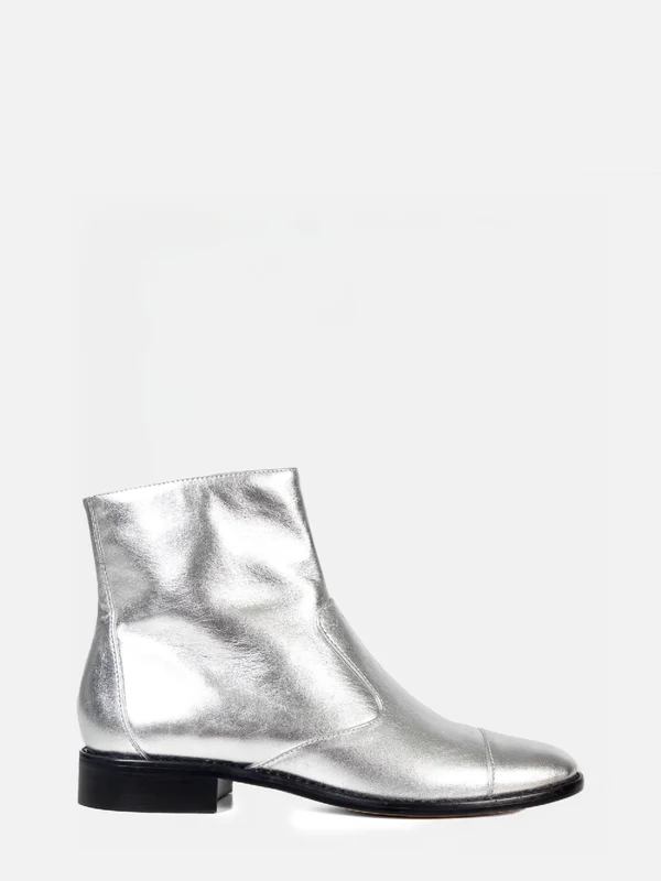 BOTA MÔNACO PRATA 37
