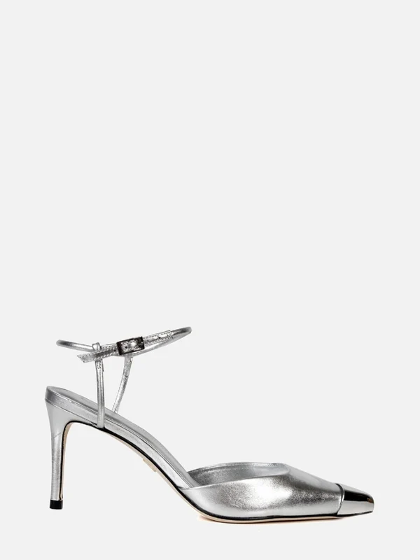 SCARPIN MALU PRATA 36