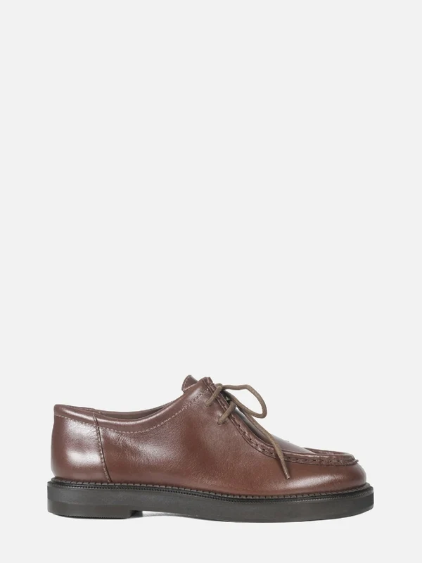 MOCASSIM EM COURO JACKIE CHOCOLATE WALLABEE 39