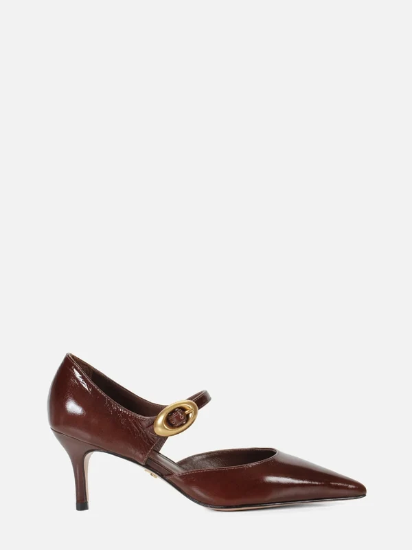 SCARPIN JÚLIA CONHAQUE 35