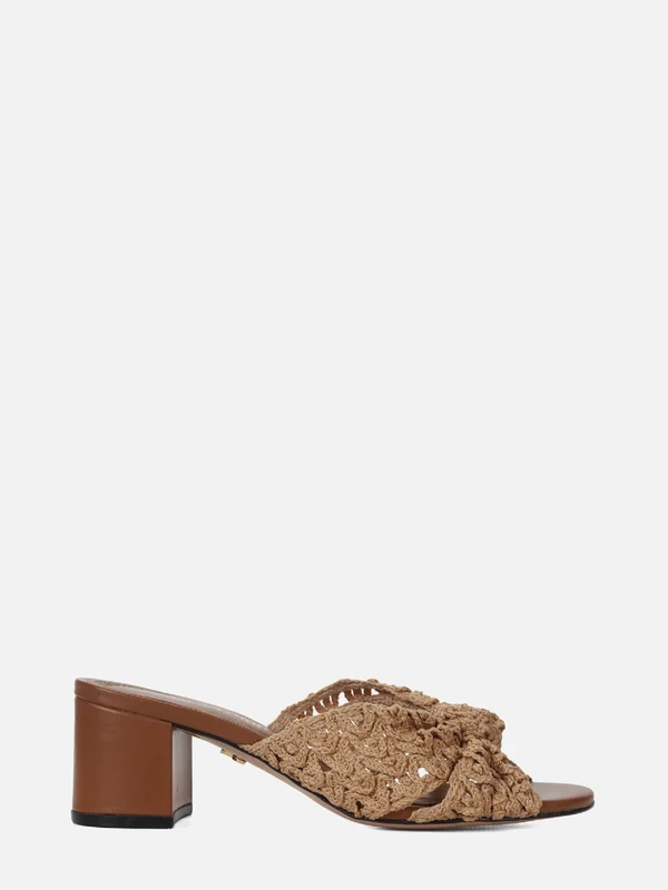 MULE EM CROCHE LAURA APPLE 36