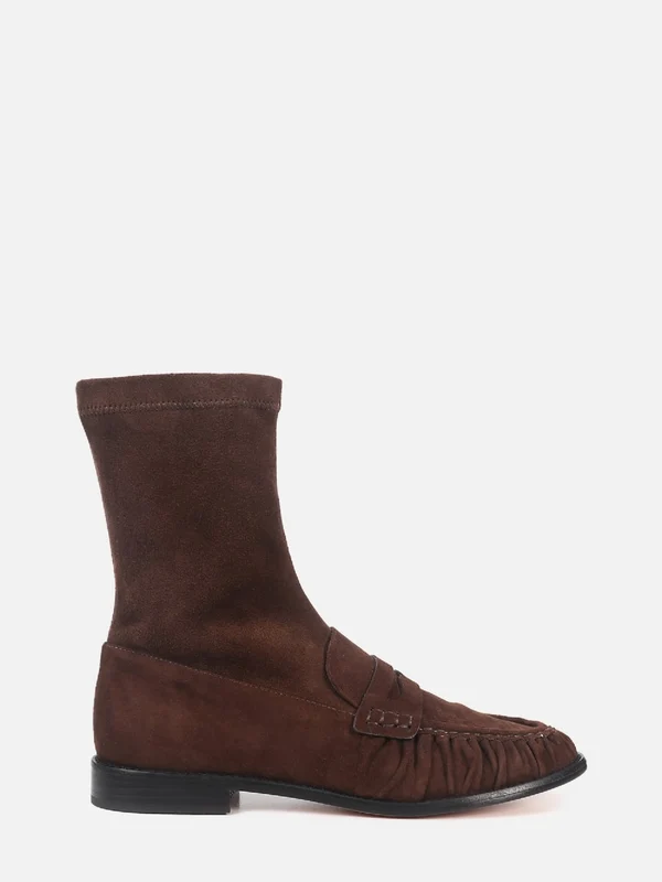 BOTA DE CAMURÇA STRECHT ELEONOR CAFÉ 34