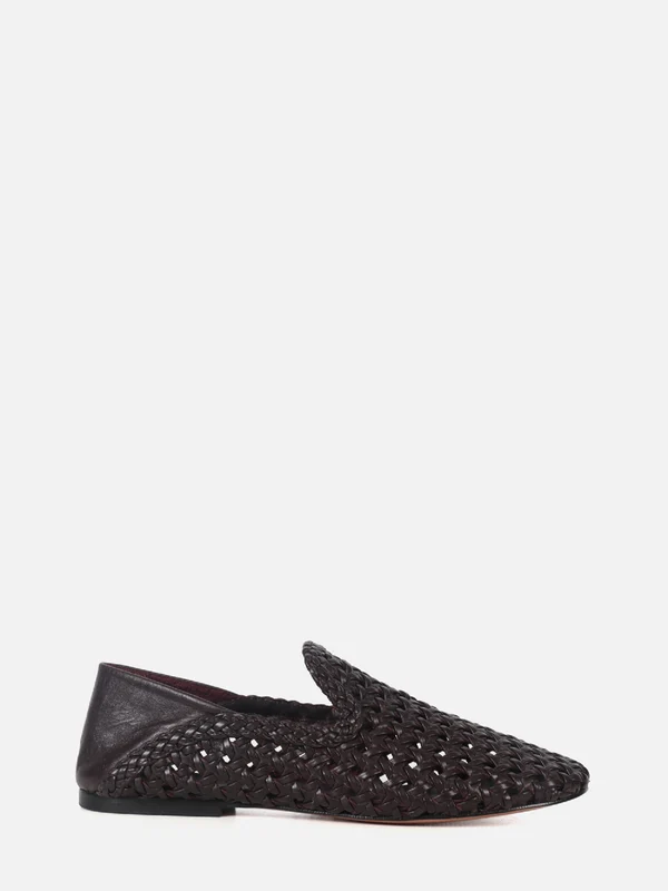 MOCASSIM DE COURO TEODORA WINE TRESSE 36