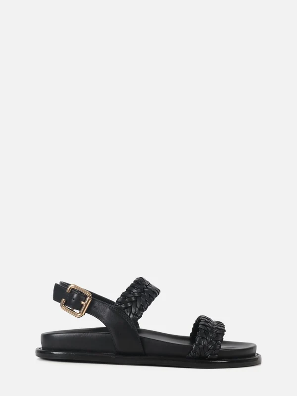 PAPETE DE COURO ISA PRETO MACRAME 36