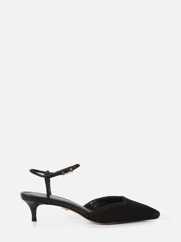 SCARPIN SINTRA CROCHÊ PRETO 35