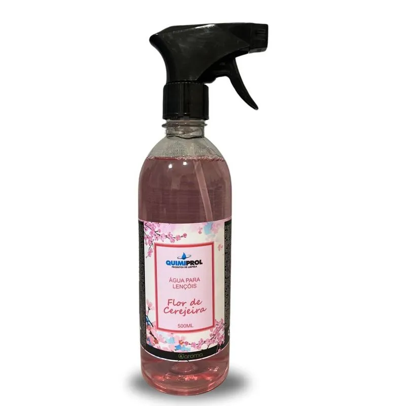 Água Para Lençóis Flor De Cerejeira 500ml Quimiprol