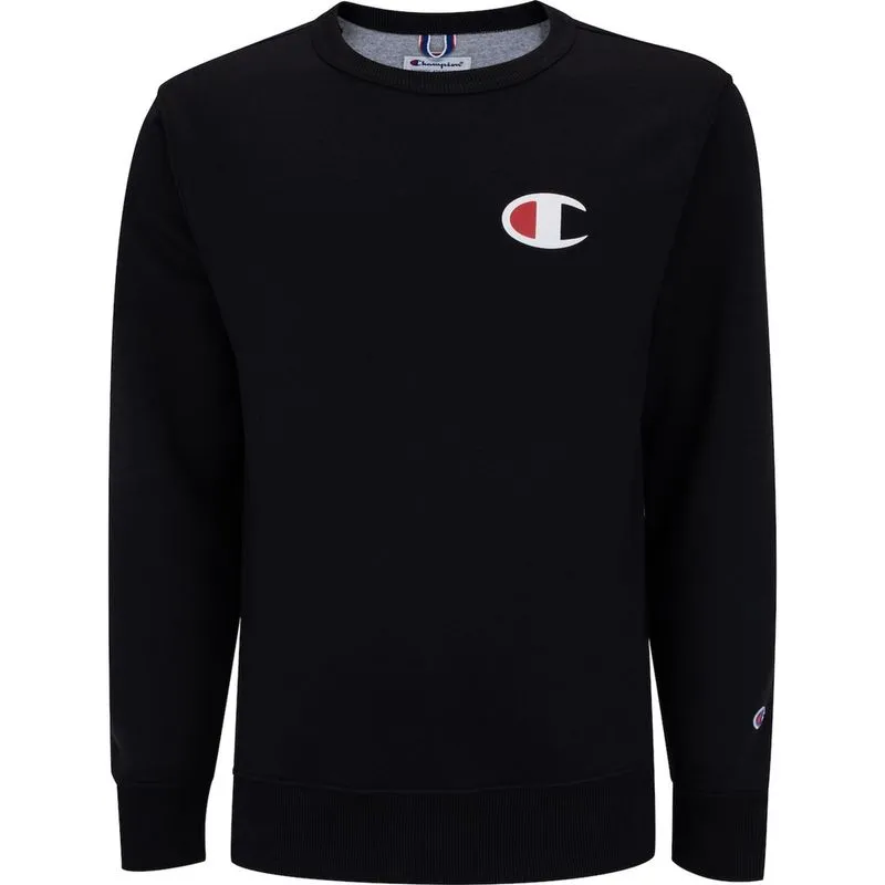 Blusão Masculino Champion Gola Careca Logo C Ink