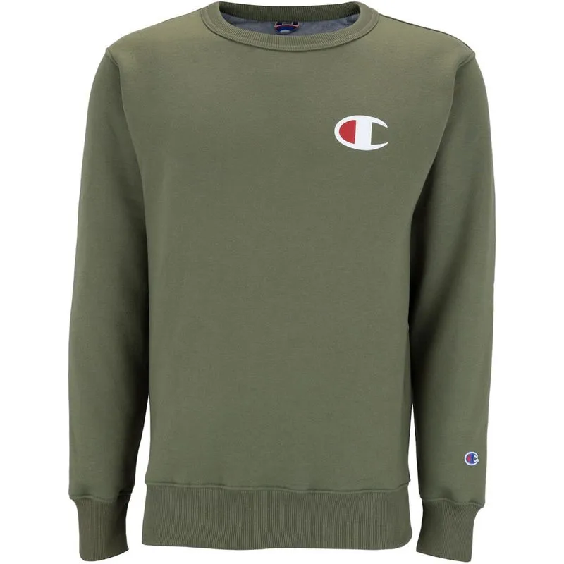 Blusão Masculino Champion Gola Careca Logo C Ink