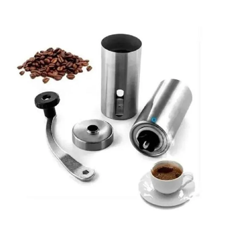 Moedor De Café Manual De Aço Inoxidável