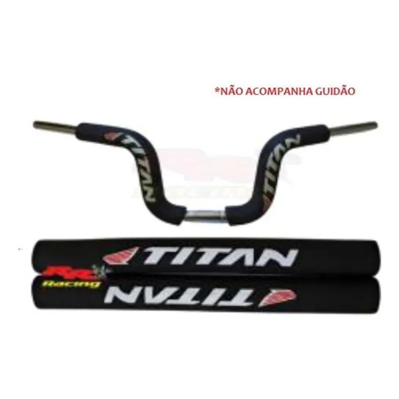 Protetor Espuma Guidão 22mm Com 2 Peças - 32 Cm - Titan