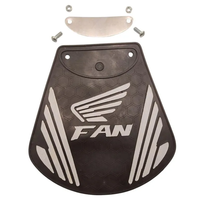 Apara Barro Lameira Parabarro Moto Fan 125 Fan 150 Branco