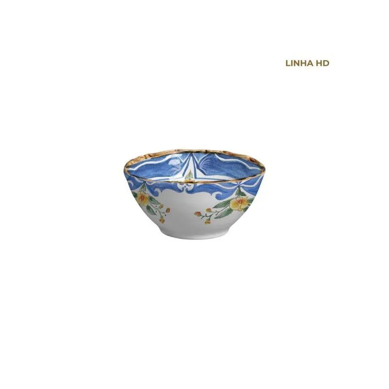 Bowl Para Cereal Parrot Paradise Em Cerâmica Estampa Tropical Maison Blanche