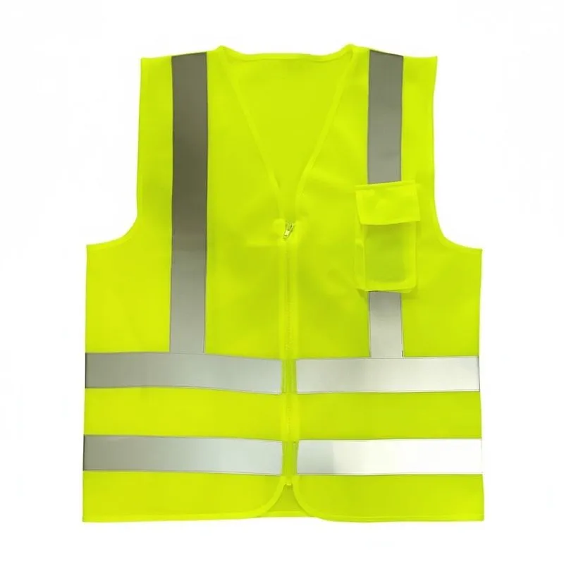 Colete Refletivo Poliéster Com 1 Bolso Amarelo EEG