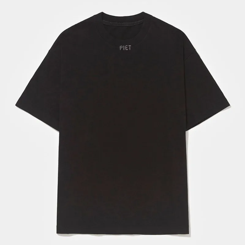 Camiseta Piet Stamped Logo Regular Masculina - Masculino - Preto