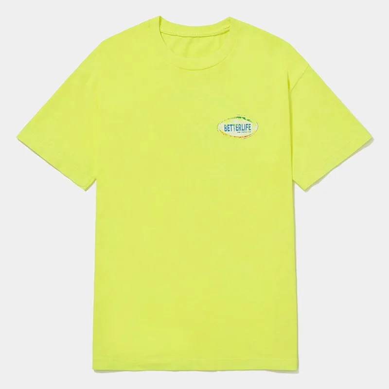 Camiseta Piet Better Life Masculina - Masculino - Amarelo