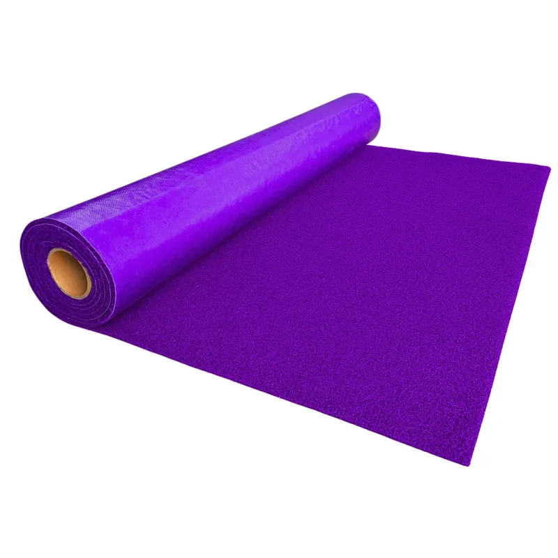 Tapete Capacho Vinilico pvc 12mm metro linear MTKA - roxo