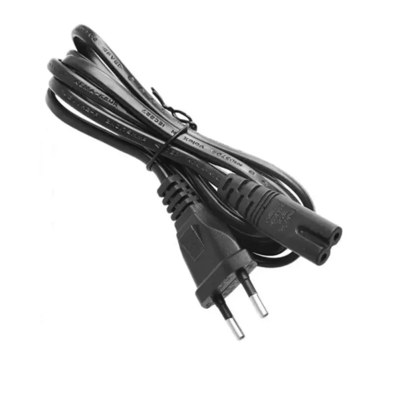 Cabo de Força Energia Bipolar Radio Ps2 Ps3 Ps4 Impressora 1.8 metros