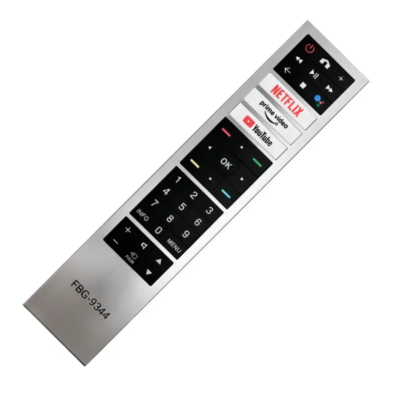 Controle Remoto Compatível com TV AOC Smart LED LCD Netflix YouTube FBG-9344