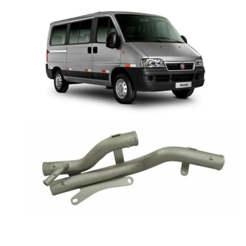 Tubo Cano Agua Duplo Fiat Ducato 2.3 Original
