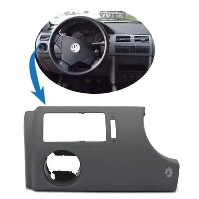 Moldura Painel Cinza Flanel Esquerda Gol Parati Saveiro G3